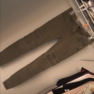 Olive green cargo pants (pacsun) GREAT CONDITION!